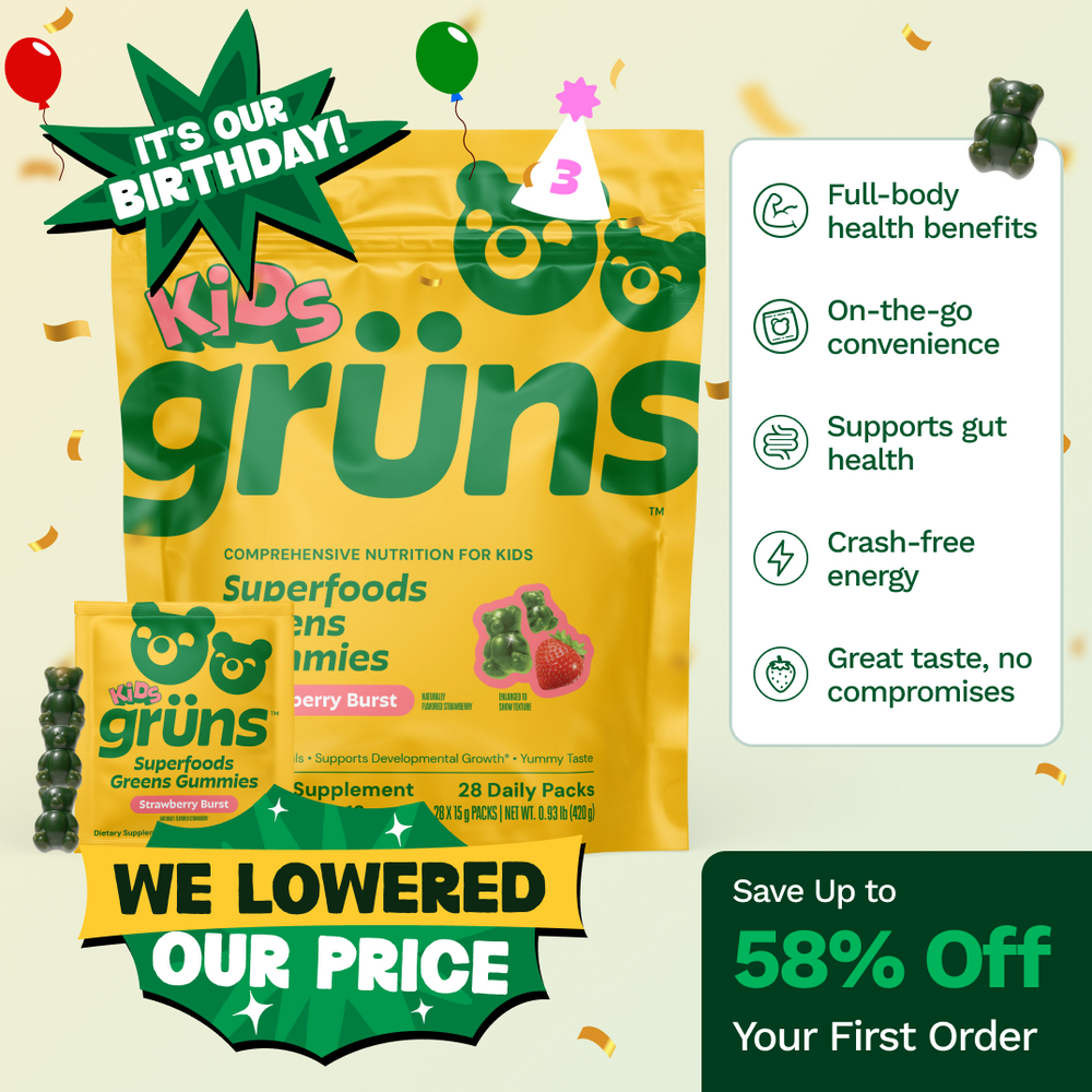 Grüns Kids Superfood Gummies
