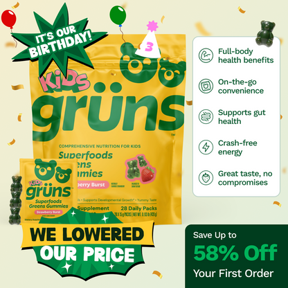 Grüns Kids Superfood Gummies