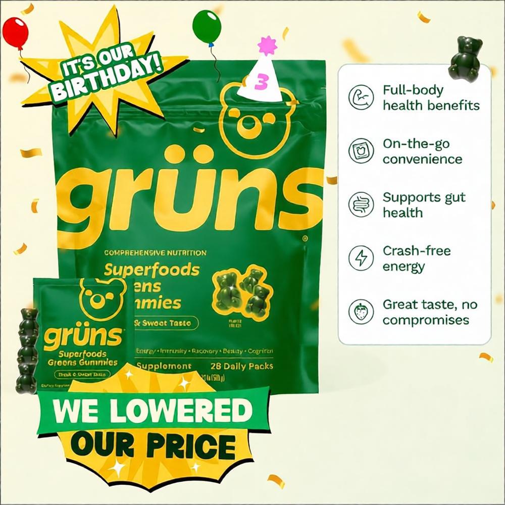 Grüns Superfood Gummies
